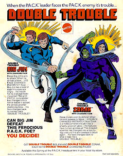 Mattel's Big Jim PACK Comic Book Ad