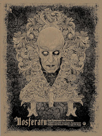 Nosferatu Dawn Edition Screen Print by Timothy Pittides