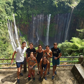 Day 2 .Tour Climbing Tumpak Sewu Waterfall - Drive to Cemoro Lawang Bromo Probolinggo