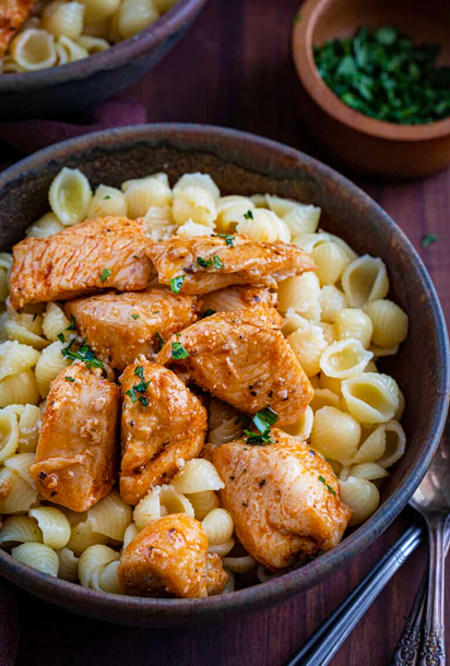 Chicken with Buttered Noodles