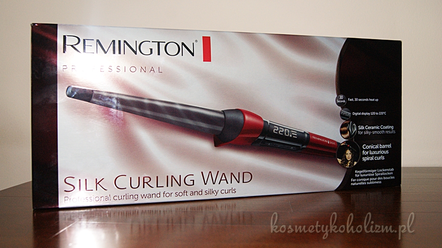 Remington - Silk Curling Wand - Lokówka Stożkowa Silk