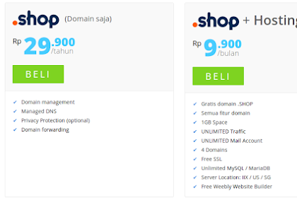 √ Promo September Domain Shop Murah Hanya 30K Di Rumahweb