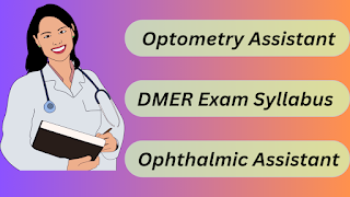 Ophthalmic Assistant exam syllabus