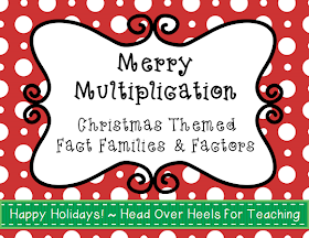http://www.teacherspayteachers.com/Product/Merry-Multiplication-Christmas-Themed-Fact-Families-Factors-Freebie-984325