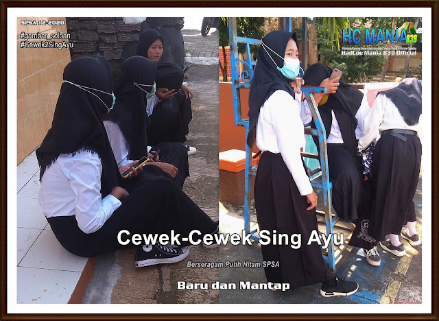 Gambar Soloan Terbaik di Indonesia - Gambar SMA Soloan Spektakuler Cover Putih Hitam SPSA - 16