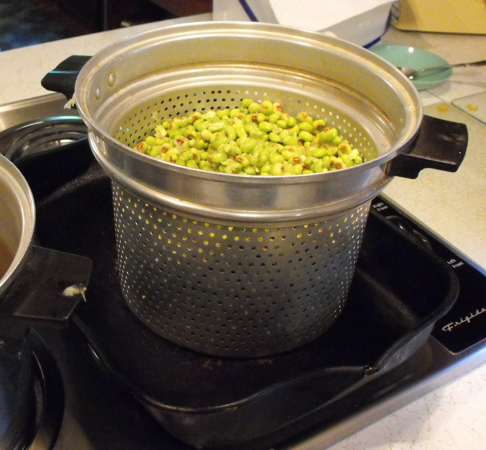 ... --don't over fill the blanching pot insert (see secret number three