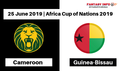 CMR vs GIB Dream11 | Cameroon vs Guinea-Bissau | 25 June 2019 | Probable11 | Team News | Fantasy Football Predictions | Today Match Prediction | Africa Cup of Nations 2019