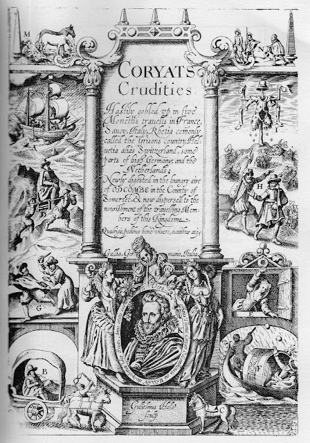 Title page of Coryat's Crudities, 1611.