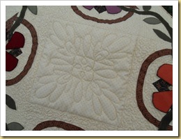 Center of Rosa's tabletopper