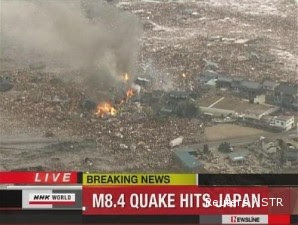 Kumpulan Foto Kedahsyatan Tsunami di Jepang 10 Maret 2011