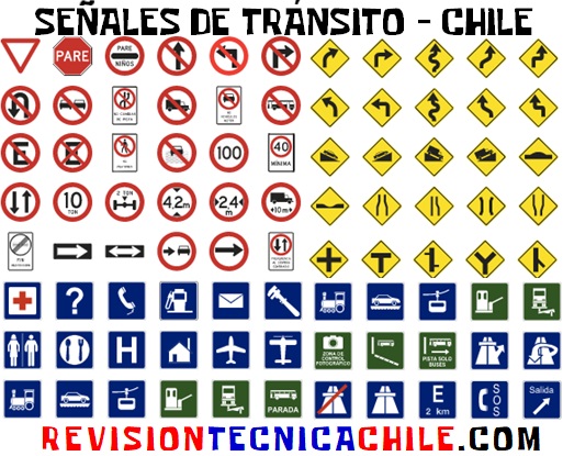 señales de transito chile