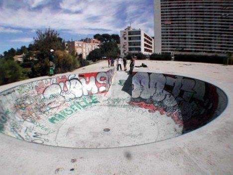 Marseille Skatepark, Skate Board, Amazing Skate Park