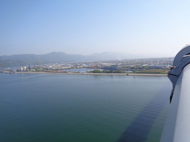 江島大橋（ベタ踏み坂）の展望台からの眺め