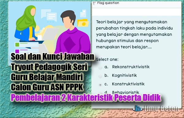 Soal dan Kunci Jawaban Tryout Pedagogik Pembelajaran 2 Karakteristik Peserta Didik Seri Guru Belajar Mandiri Calon Guru ASN PPPK