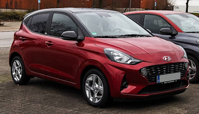 Hyundai i10 is on the list of the smallest cars in the world you can buy.