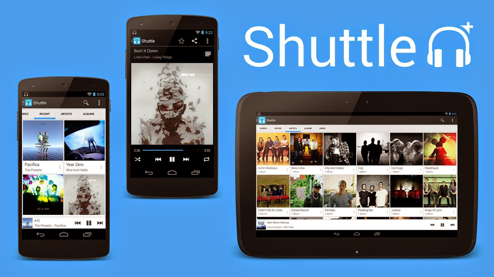 Shuttle+ Music Player v1.4.1 Apk For Android