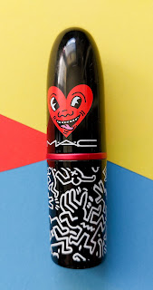 Mac Viva Glam X Keith Haring lipstick