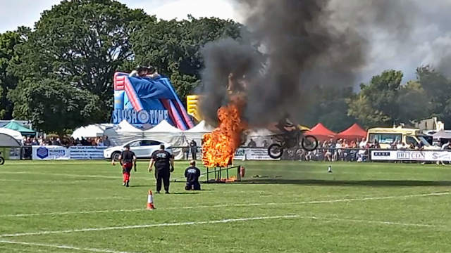 motorbike display team