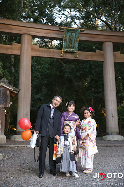 大神神社の七五三出張撮影