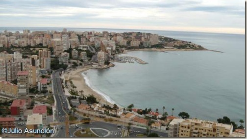 Panorámica de la Albufereta desde la Serra Grossa - Alicante