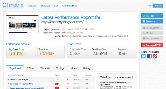 leverage browser caching