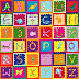 Patchwork Alphabet Graffiti : Letter A-Z