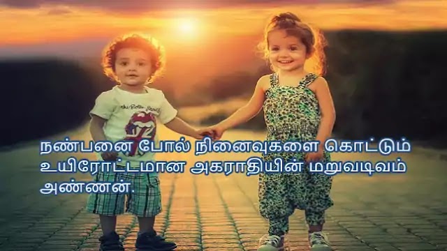 Brothers and Sisters Quotes in Tamil 5