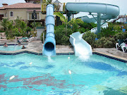 The resort also has a water park and at the water park there is a surf .