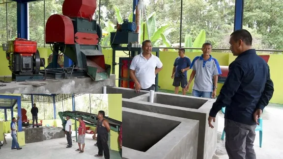 Wako Pariaman Tinjau Fasilitas PDU Sampah di Desa Tungkal Utara