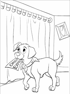 102 Dalmatians printable coloring pages