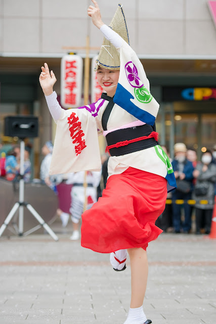 せいせき桜まつり、江戸っ子連の女踊りの写真