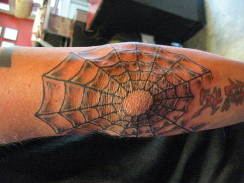 Spider Web Tattoo