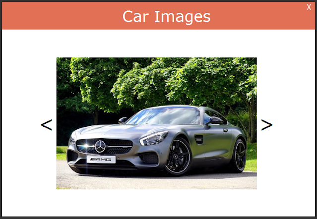 Java Car Rental System Cars Images Slider Form