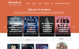 SoraBook blogger template