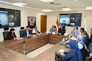 هيئة الاعتماد والرقابة الصحية ووزارة الصحة تناقشان التصميمات الهندسية للمنشآت الطبية واصدار تراخيص بنائها وتشغيلها