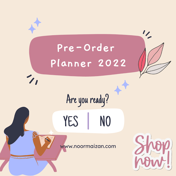 Pre-Order Premium Planner 2022 Murah by Syabab Kini Dibuka! 