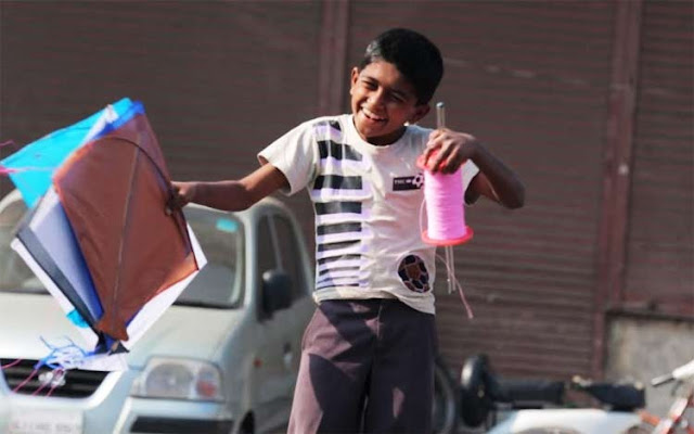 The 11-year-old kite enthusiast, Zaid