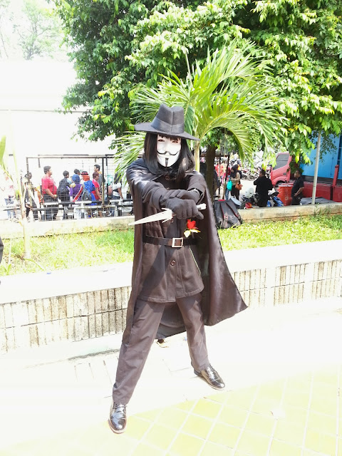 Hellofest Event Report - V For Vendetta Cosplay