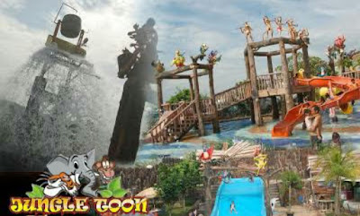 Jungle toon waterpark, waterpark, kolam renang,