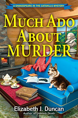 Bea's Book Nook, Review, Giveaway, Much Ado About Murder, Elizabeth J. Duncan