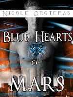 Blue Hearts of Mars by Nicole Grotepas