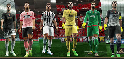 PES 2013 Juventus Official 2015-16 Kits By Abdallah El Ghamry