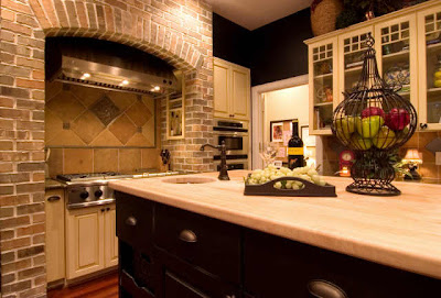 Kitchen Designers Chicago on Black Walls Contrast So Beautifully With Chicago Brick
