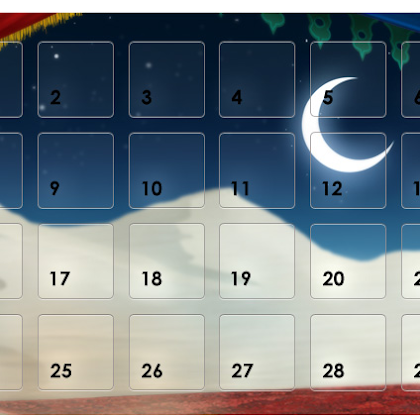 Ramadan Calendar