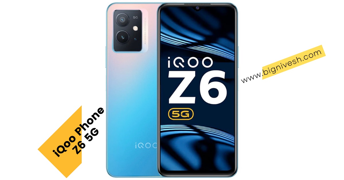 iqoo z6 5g price in india