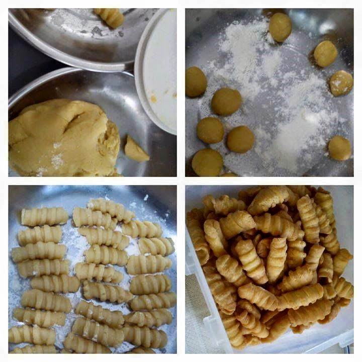 Resep Kue Garpu/ Biji Ketapang - Cara Membuat Kue Kering