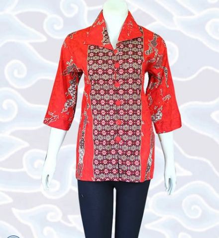 23 Contoh Model  Baju  Batik  Atasan  Terbaru  2020 