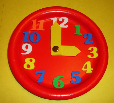Craft Ideasyear Olds on Learning Ideas   Grades K 8  Make A New Year Clock Craft Activity