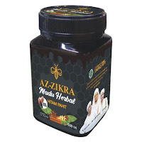 azzikra madu herbal hitam pahit