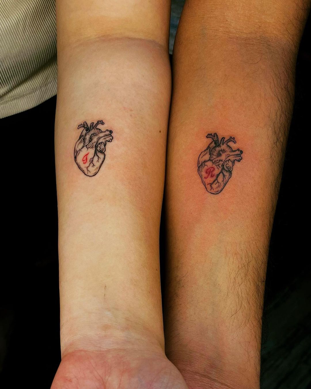 tatuagem de casal de namorados